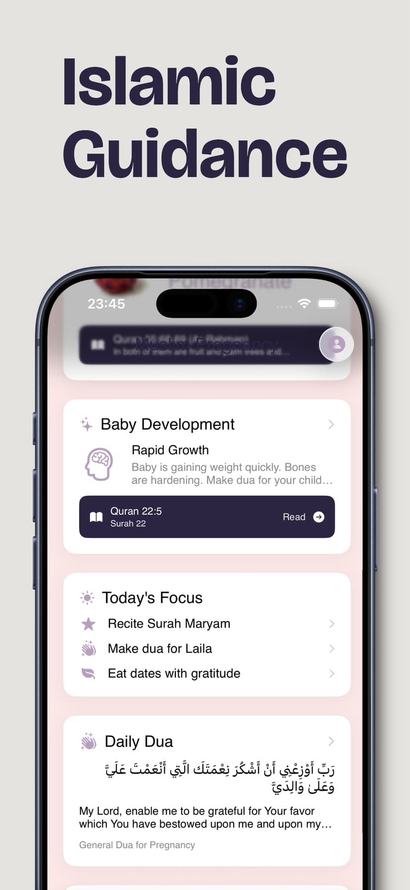 Muslim Pregnancy Screenshot 3